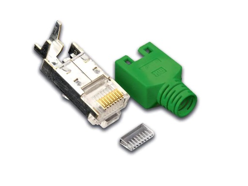 [90060598 1180475] Wirewin Stecker RJ45 Hirose TM11 50 Stück, Grün