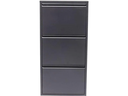 Kare Schuhschrank  Caruso 100 x 50 cm, Anthrazit