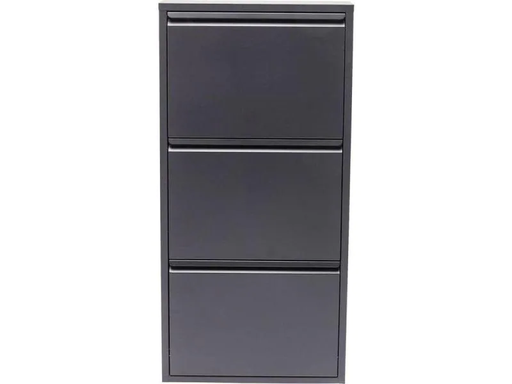 [90060643 1016475] Kare Schuhschrank  Caruso 100 x 50 cm, Anthrazit