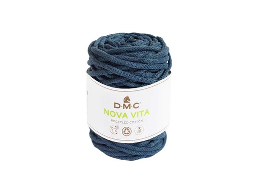 [90060720 1109451] DMC Wolle Nova Vita Makramee Cord 250 g Blau/Grau