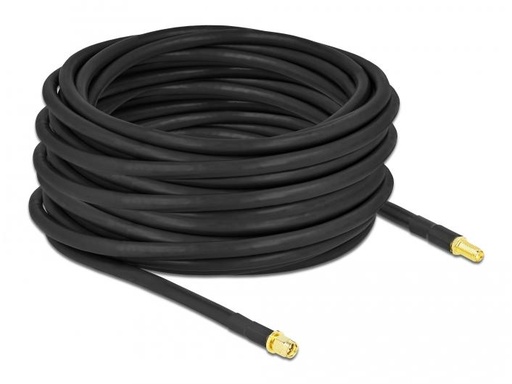 [90060747 1142928] Delock Antennenkabel LTE/5G, LMR/CFD300 SMA zu SMA, 15 m