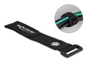 Delock Klettkabelbinder Schwarz 280 mm x 38 mm 3 Stück
