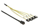 Delock SAS-Kabel SFF-8643 - 4xSATA 50 cm