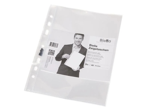 [90000585 546123] Biella Zeigetasche Everyday A5 10 x Transparent