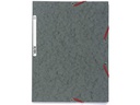 Exacompta Gummibandmappe A4 Grau, 250 Blatt
