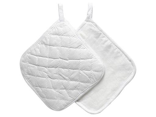 [90060990 663354] Creativ Company Topflappen 20 x 20 cm 4 Stück