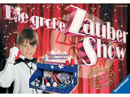[90061033 312102] Ravensburger Zauberkasten Die grosse Zaubershow