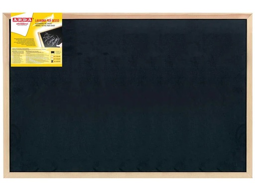 [90006091 1170261] Arda Kreidetafel Blackboard 60 x 90 cm, Schwarz
