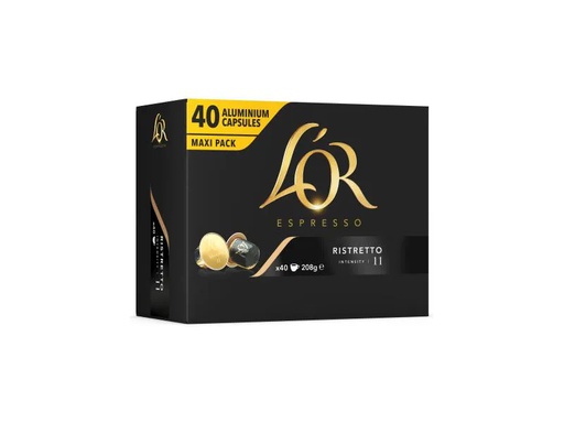 [90061135 920031] L'Or Kaffeekapseln Espresso Ristretto 40 Stück