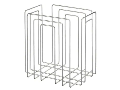 [90061211 52201] MERLO|T Zeitungsständer A4 Silber