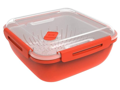 [90061309 1125034] Rotho Mikrowellendose Memory Microwave 1.7 l, Rot
