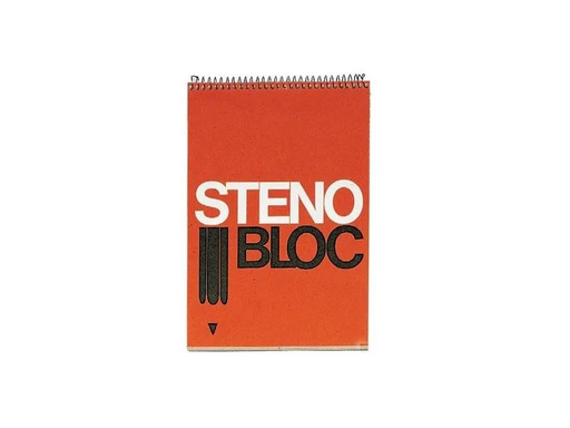[90061349 1177119] Büromaterial Notizblock Steno A5 Liniert, 1 Block