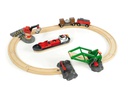 BRIO Eisenbahn Container Hafen Set