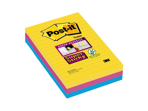 [90061546 1059042] Post-it Notizzettel Post-it Super Sticky  10.1 cm x 15.2 cm