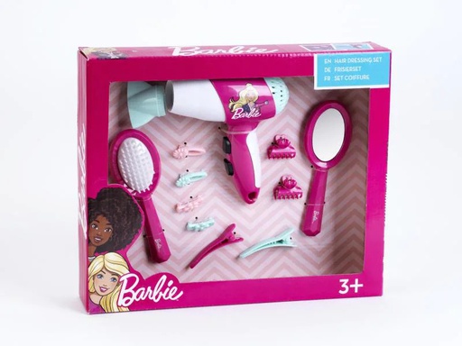 [90061562 260088] Klein-Toys Barbie Frisierset mit Fön