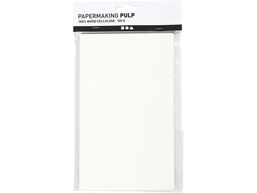 [90006138 1140332] Creativ Company Büttenpapier 20 x 12 cm, 100 g, Weiss