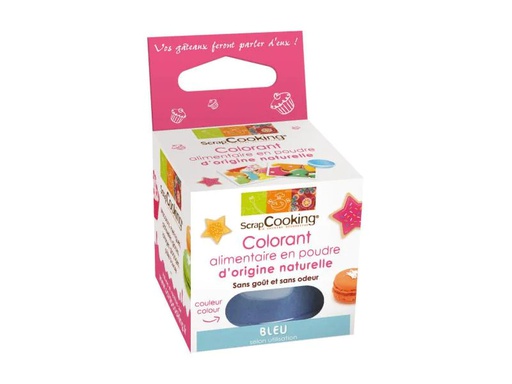 [90061624 478349] ScrapCooking Lebensmittelfarbenpulver Blau 10 g