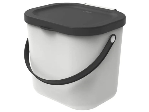 [90061643 1125039] Rotho Recyclingbehälter Albula 6 l, Weiss