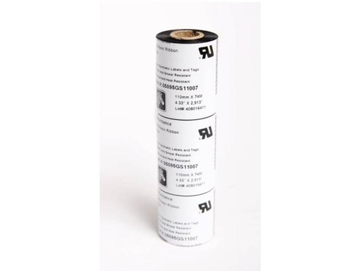 [90061651 310204] Zebra Technologies Farbband Thermo Transfer 110 mm Resin (5095)