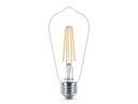 Philips Lampe LEDcla 40W E27 ST64 WW CL ND Warmweiss