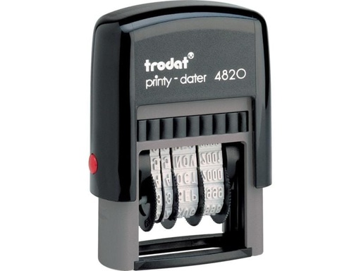 [90061994 1032293] Trodat Stempel Printy 4820 Datum, Schwarz