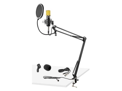 [90062044 827215] Vonyx Kondensatormikrofon CMS400B Studio-Set