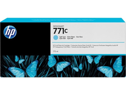 [90062064 328555] HP Tinte Nr. 771C (B6Y12A) Light Cyan