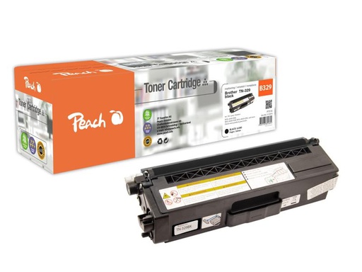 [90062213 372340] Peach Toner Brother TN-329BK Black