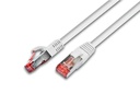 Wirewin Patchkabel RJ-45 - RJ-45, Cat 6A, S/FTP, 0.25 m, Weiss