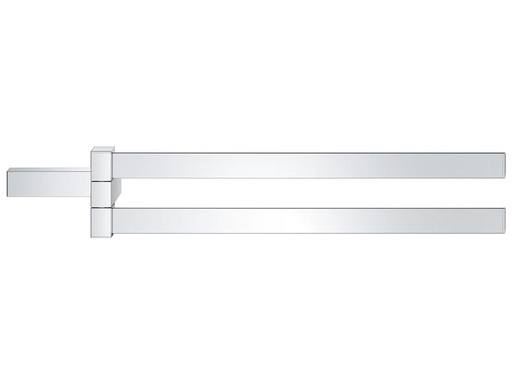 [90062310 1095286] GROHE Handtuchhalter Selection Cube, 2-fach