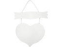 Creativ Company Holzartikel 28 cm Schild, Herz