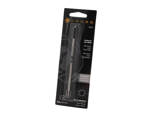 [90062421 860671] Cross Patrone Kugelschreiber, Schwarz, Medium (M)