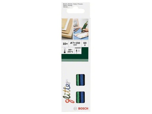 [90062491 377218] Bosch Klebestick glitzer farbig zu GluePen