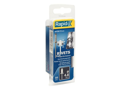 [90062495 870269] Rapid Blindnieten Universal Ø 4.8 x 14 mm