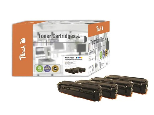 [90062523 297061] Peach Tonerset Samsung CLT-504S BK, C, M, Y