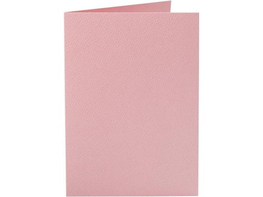 [90062560 890123] Creativ Company Blankokarte 10.5 x 15 cm ohne Couvert, Rosa
