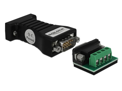 [90062577 867659] Delock Steckverbinder RS232 - RS485  Terminal Block, ESD-Schutz