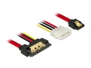 Delock SATA3-Kombikabel Molex Strom, 30 cm