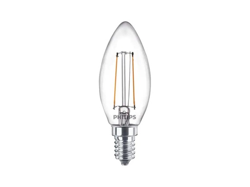 [90062722 1086973] Philips Lampe LEDcla 25W E14 B35 WW CL ND 2PF Warmweiss