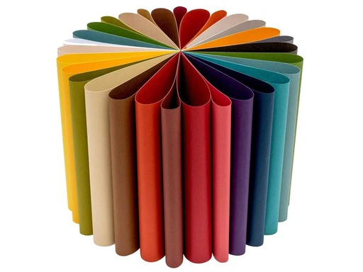 [90062726 1154629] Rico Design Bastelpapier 1 Block à 30 Blatt, Erdtöne