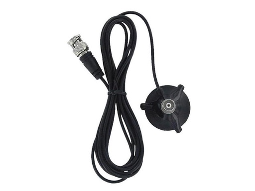 [90062904 943075] Albrecht Minimagnet-Fuss mit BNC-Anschluss für Scanner-Antennen