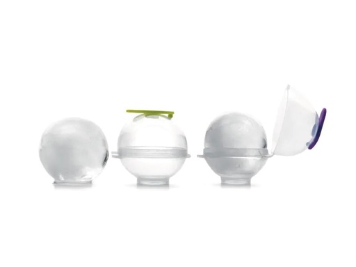 [90063012 602381] Ibili Eiswürfelform 4er Set, Transparent