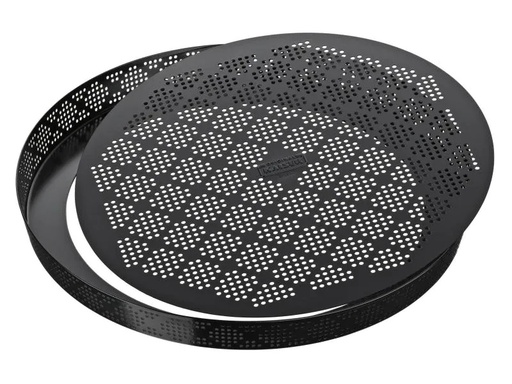 [90063055 919399] Kaiser Pizzaform 28 cm, Schwarz