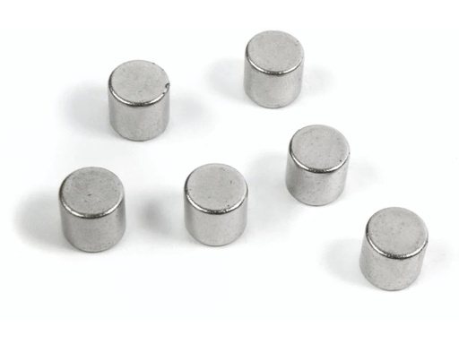 [90063081 894654] Trendform Haftmagnet BOLT  Silber, 6 Stück