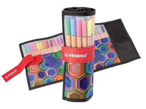 [90006290 1177843] STABILO Fineliner point 88 ARTY 0.4 mm, 25 Stück