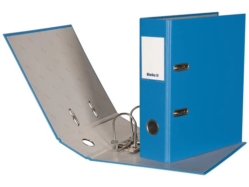 [90063226 1117325] Biella Ordner Plasticolor A5 7 cm, Blau