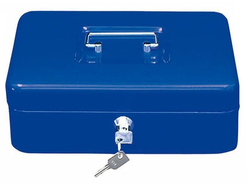 [90063252 1022717] WEDO Geldkassette 5 Fächer, Blau