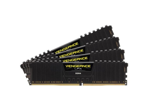 [90063296 1048259] Corsair DDR4-RAM Vengeance LPX Black 3200 MHz 4x 32 GB