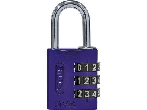 [90063465 1169180] Abus Zahlenschloss 144/30 B/DFNLI Lila Aluminium