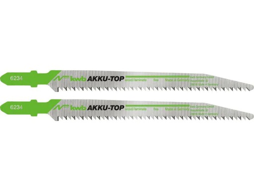[90063536 493230] kwb Stichsägeblätter-Set Akku-Top Laminat
